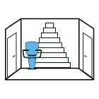 Stairlift - Duplex flat